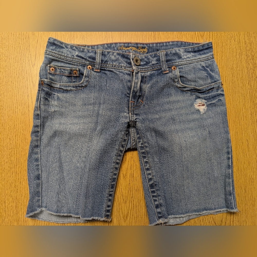 American Eagle Outfitters Light Blue Jean shorts